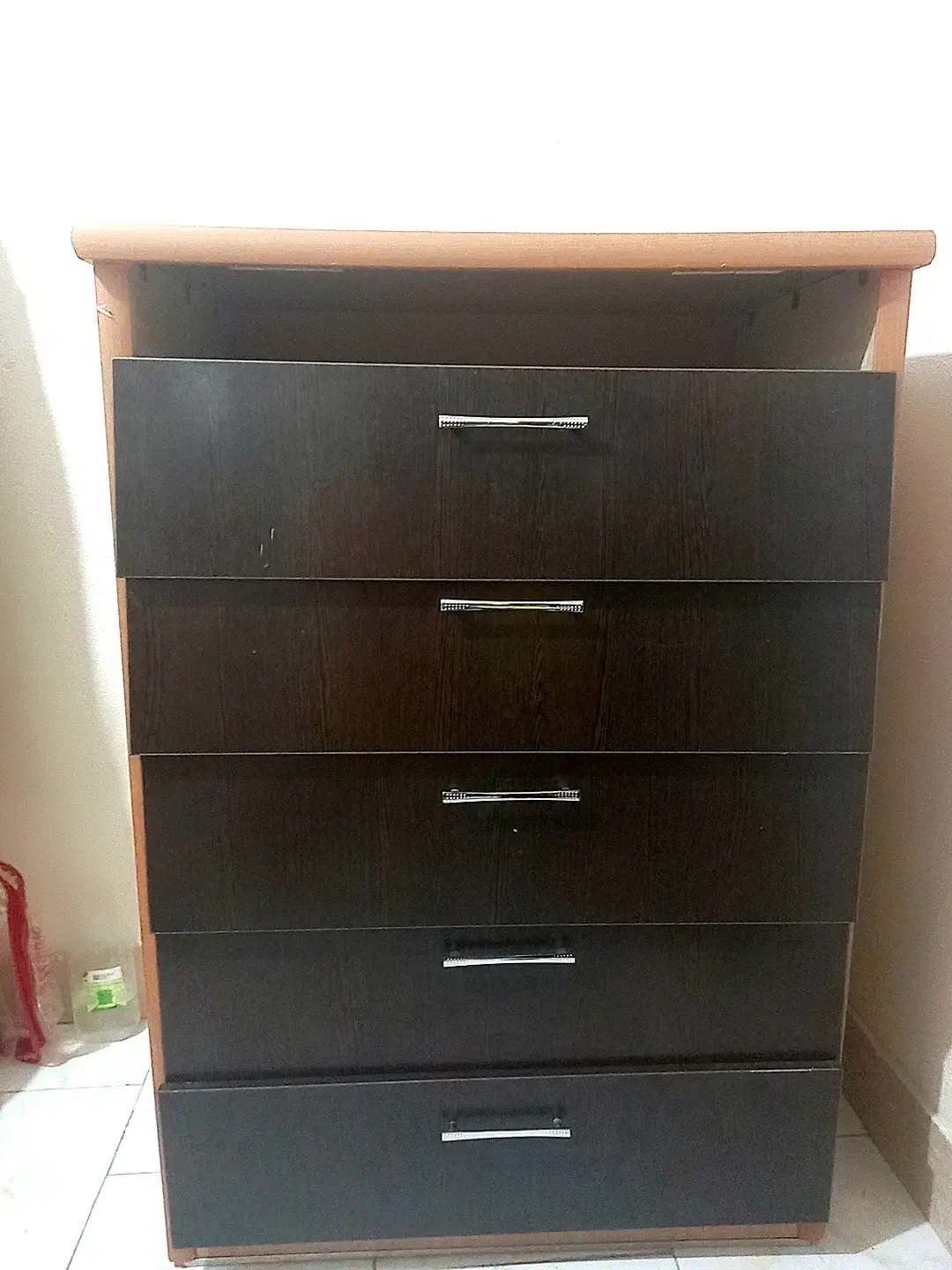 دراور ۵ کشو mdf|جاکفشی، کمد، دراور|شاهین‌شهر, عطار|دیوار