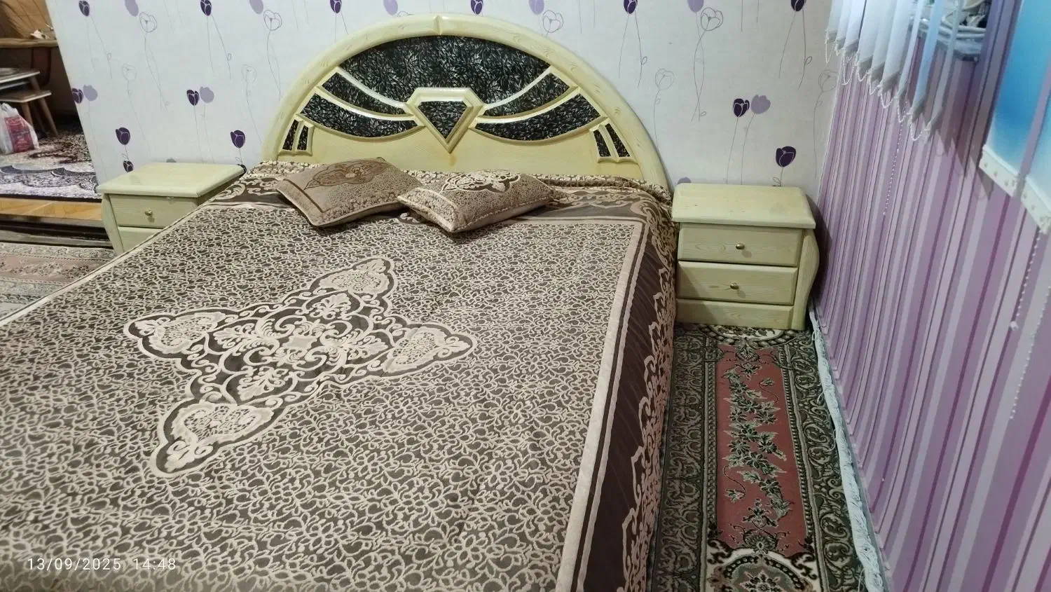 فروش تختخواب دو نفره|تخت و سرویس خواب|تکاب, |دیوار