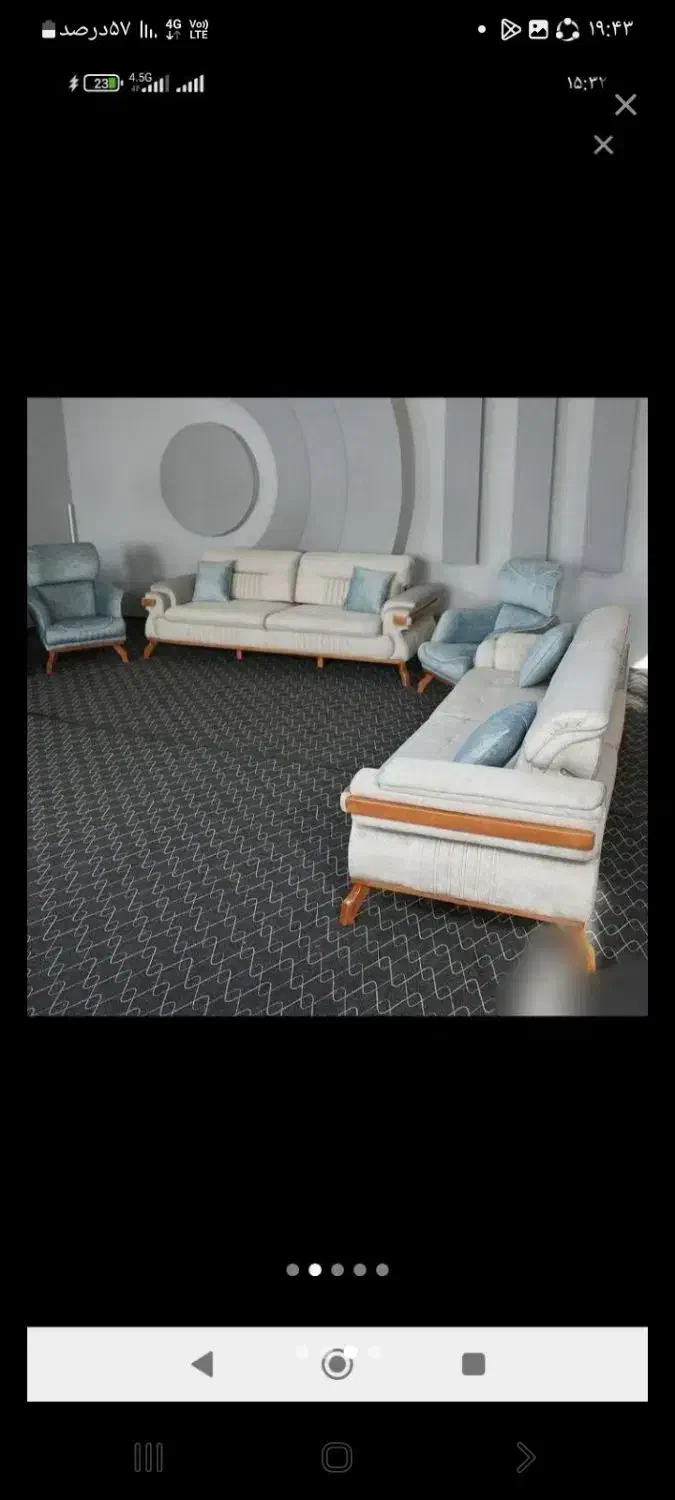 سناتور مبل|مبلمان خانگی و میز عسلی|تاکستان, |دیوار