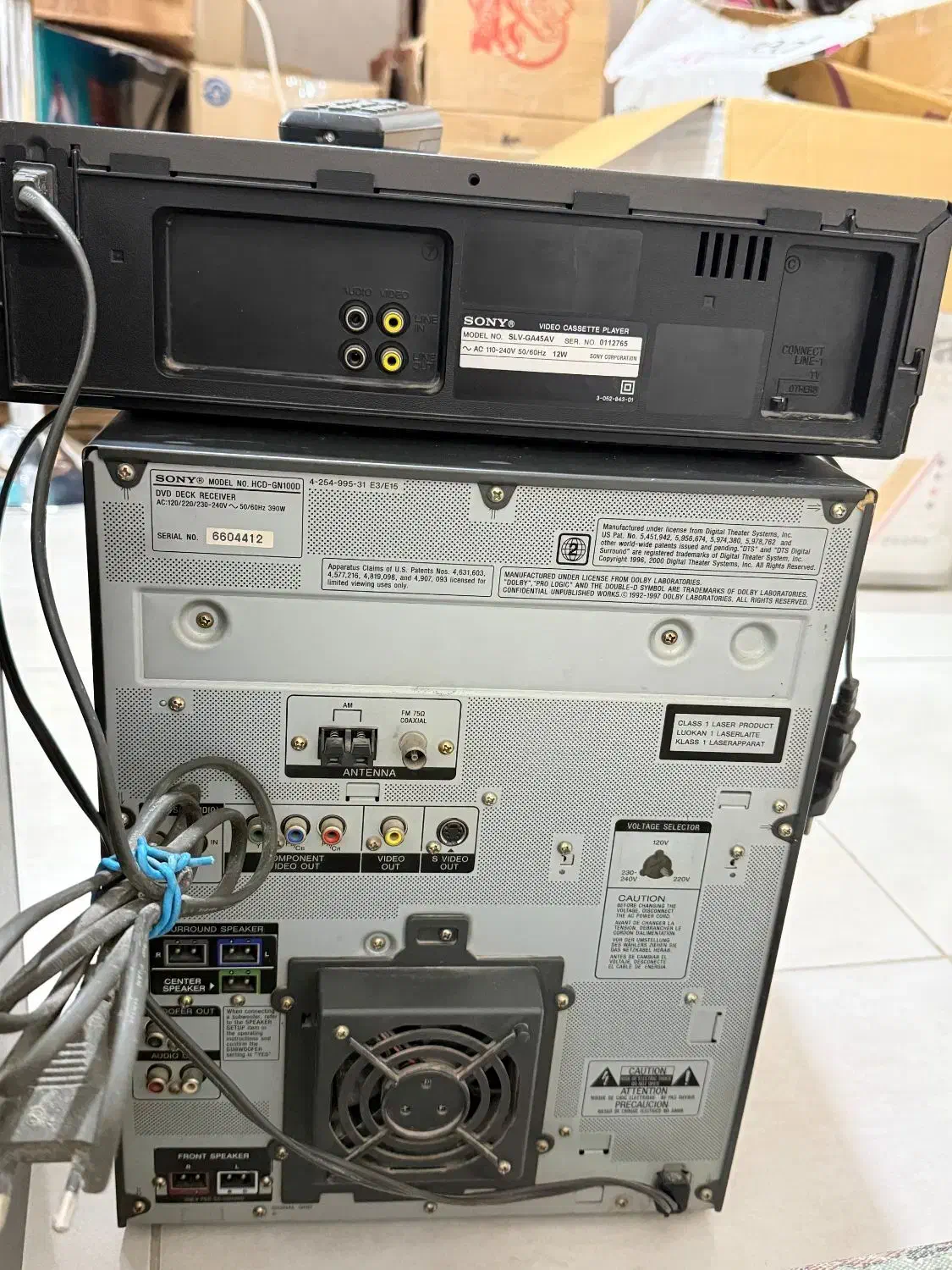 سی دی و دی وی دی پلیر ۵۰۰۰ وات سونی اصل|سیستم صوتی خانگی|برازجان, |دیوار