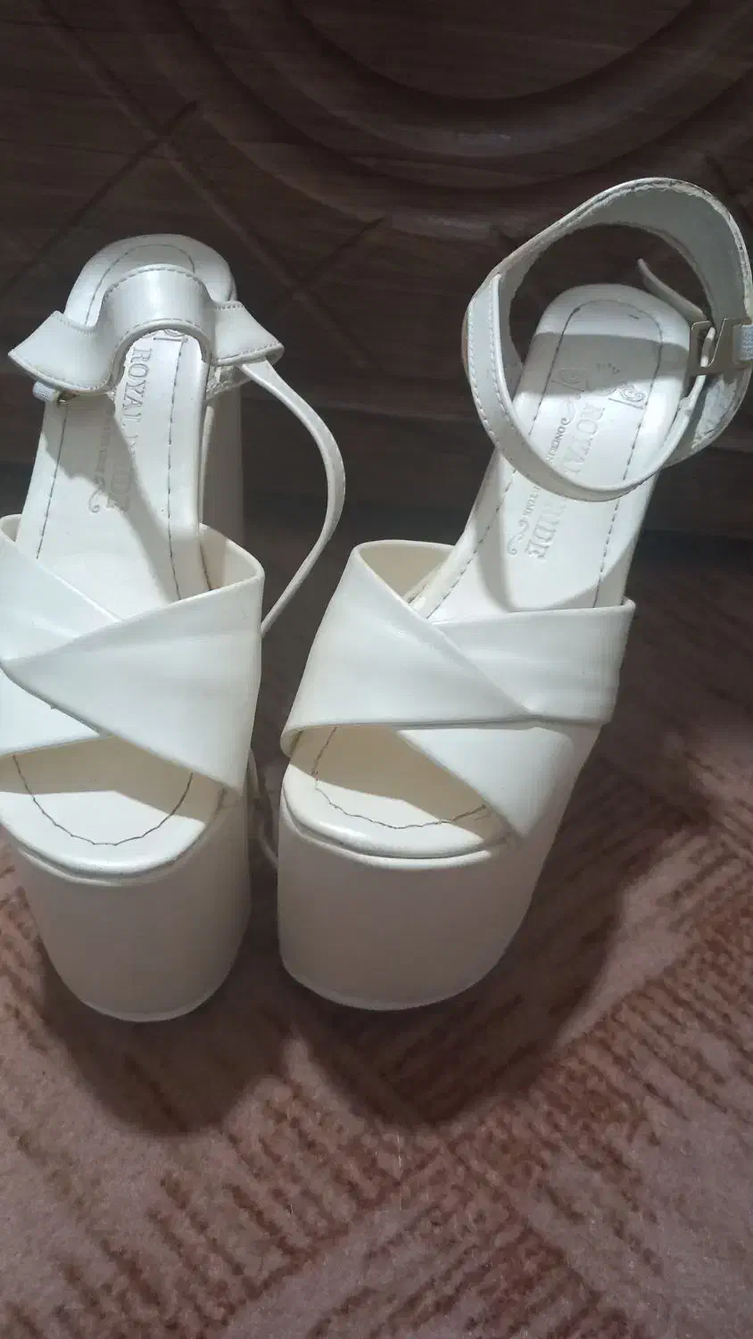 کفش لژ دار عروس سبک و راحت سایز ۳۷|کیف، کفش، کمربند|دره شهر, |دیوار