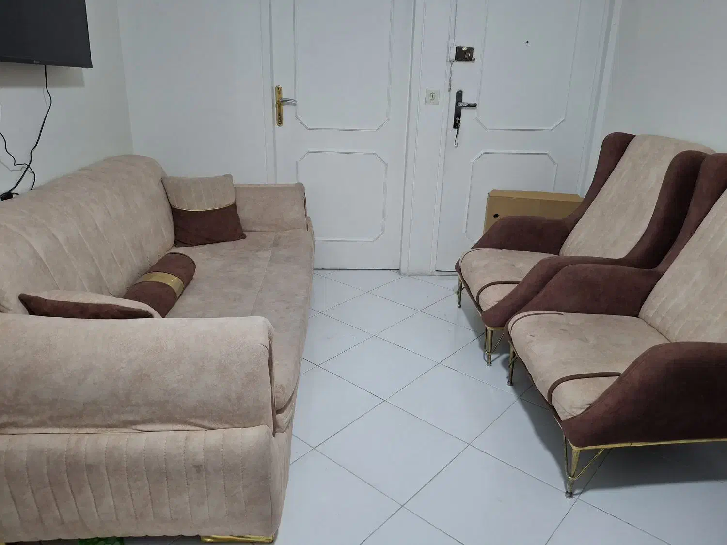 مبل دست دوم در حد نو|مبلمان خانگی و میز عسلی|تهران, خرمشهر|دیوار