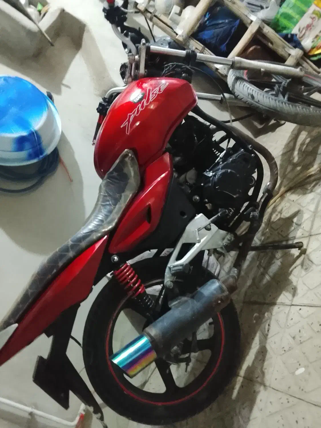 موتور پالس 200مدل 90|موتورسیکلت|کرمانشاه, |دیوار