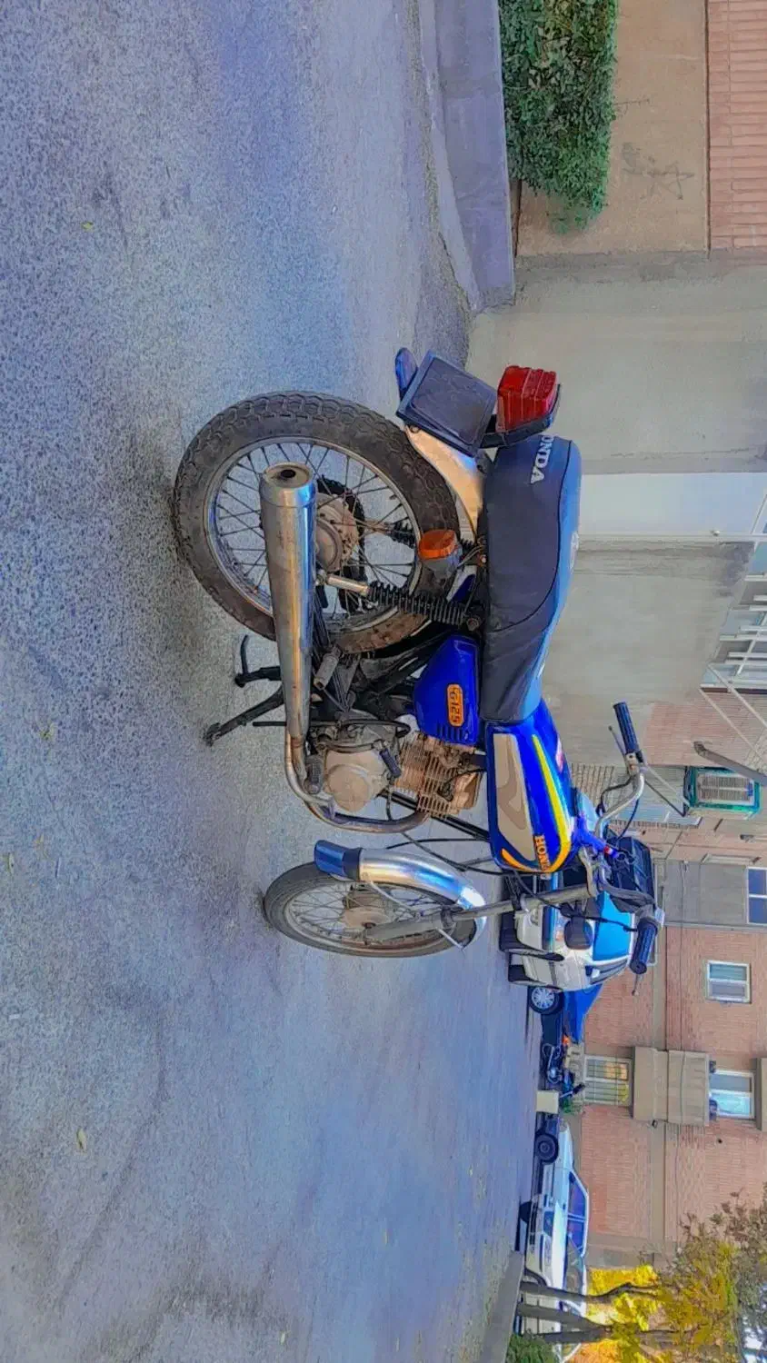 متور مزایده .|موتورسیکلت|اراک, |دیوار