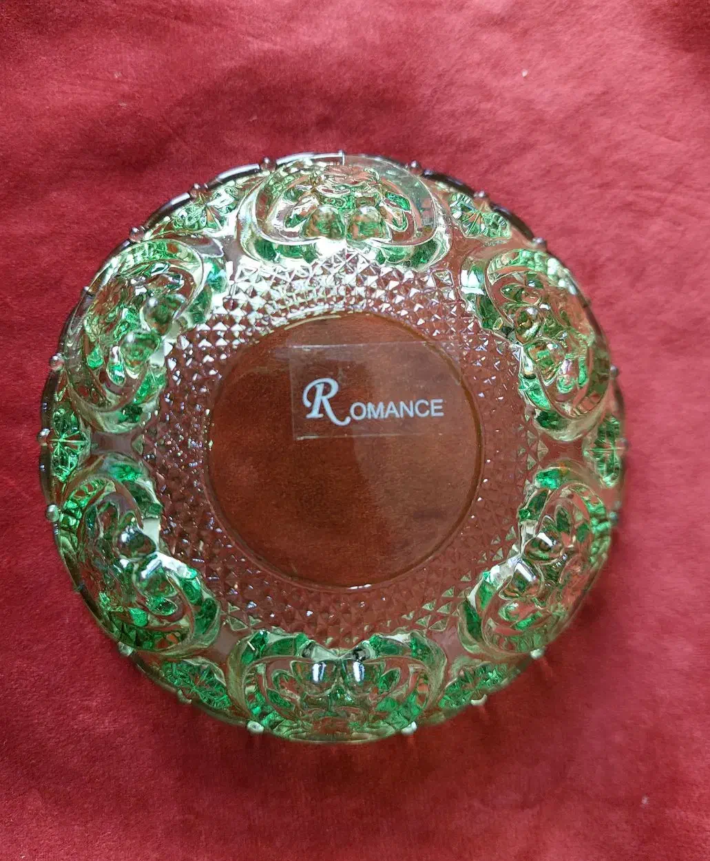 کاسه طرح قدیمی شفاف|کلکسیون اشیاء عتیقه|اراک, |دیوار