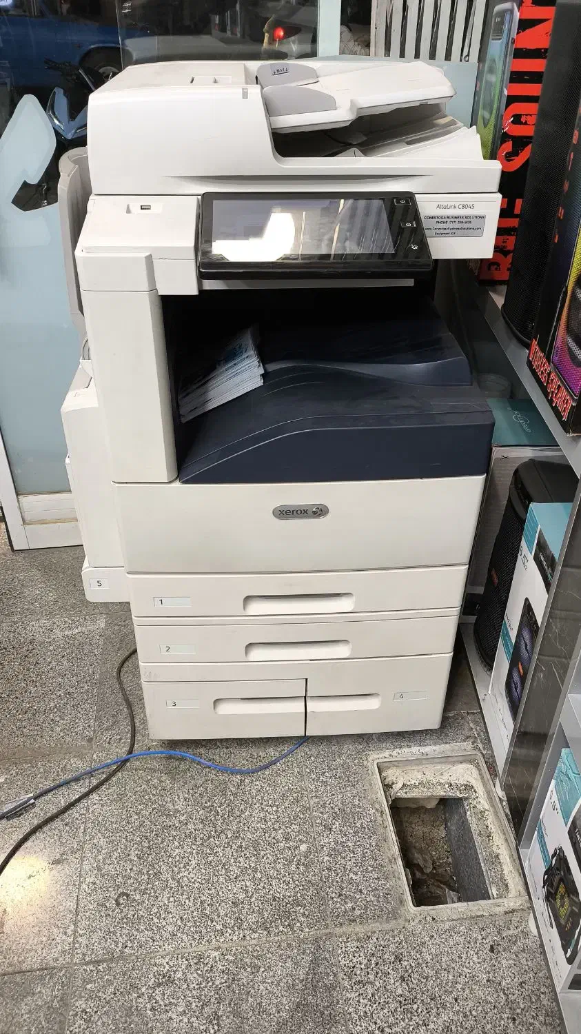 پرینتر چهار کاره رنگی|پرینتر، اسکنر، کپی، فکس|دامغان, |دیوار