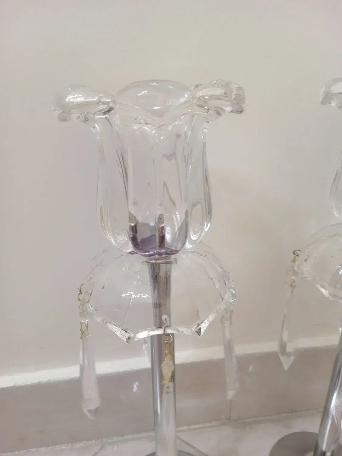 شمعدان کریستال|مجسمه، تندیس، ماکت|تهران, منیریه|دیوار