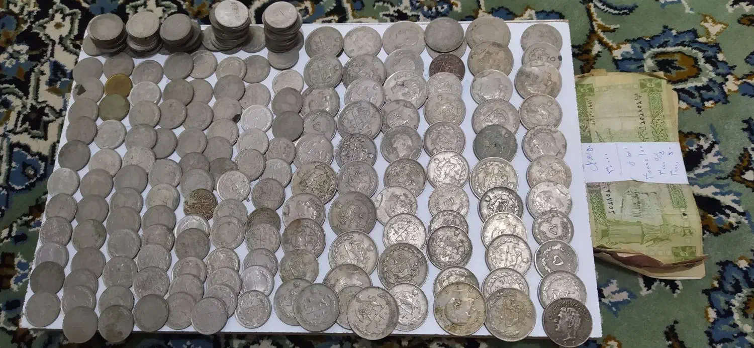 کلکسیونی ازانواع سکه خارجی وایرانی|کلکسیون سکه، تمبر، اسکناس|پاکدشت, پاکدشت (مامازند)|دیوار