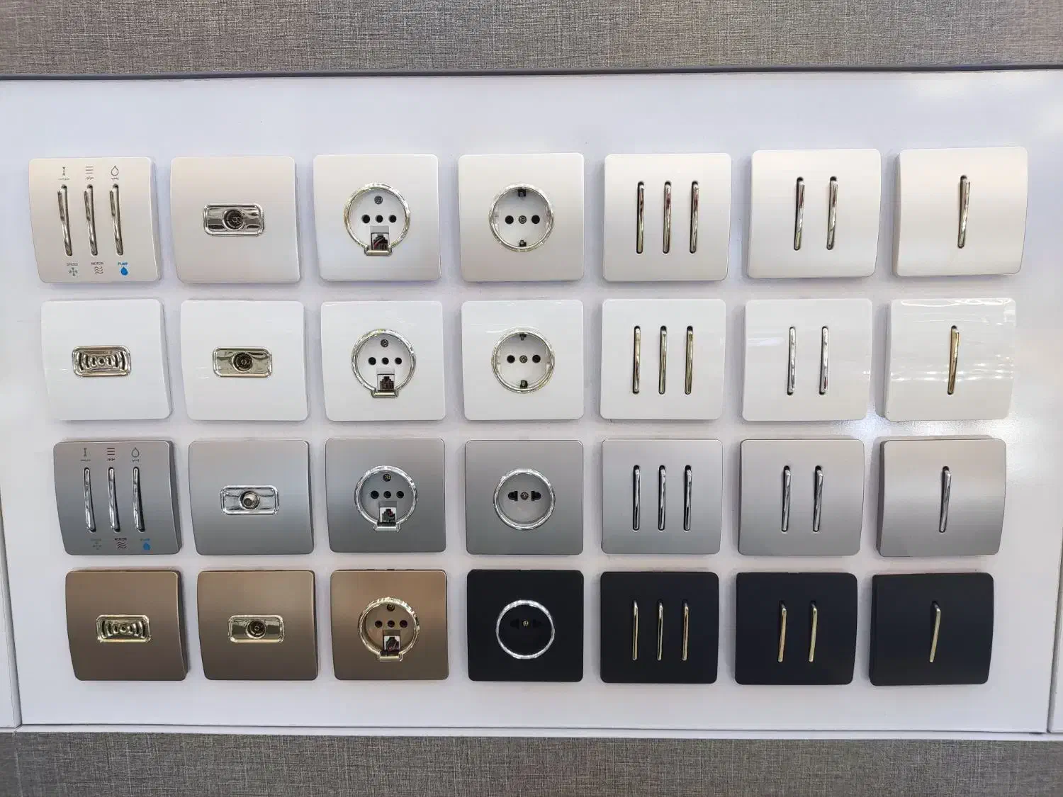 انواع کلید و پریز|مصالح و تجهیزات ساختمان|مشهد, آیت الله خامنهای|دیوار