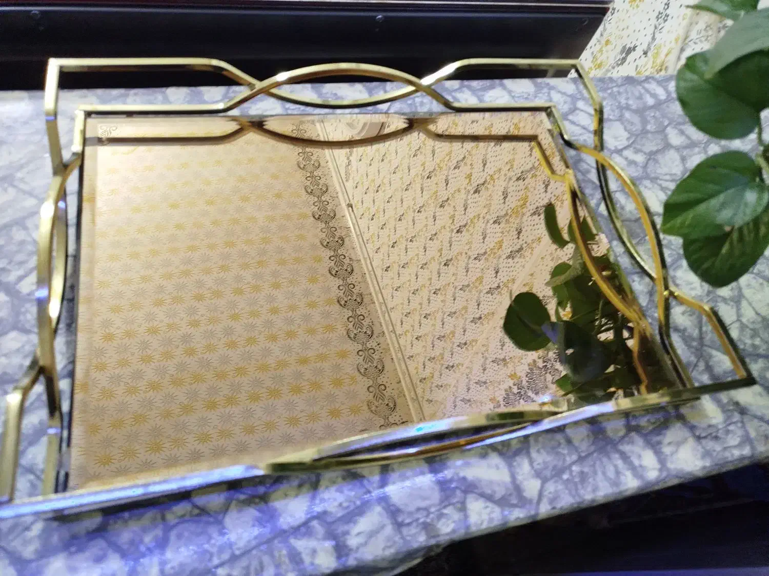 قندان سینی نونو|ظروف سرو و پذیرایی|جوانرود, |دیوار