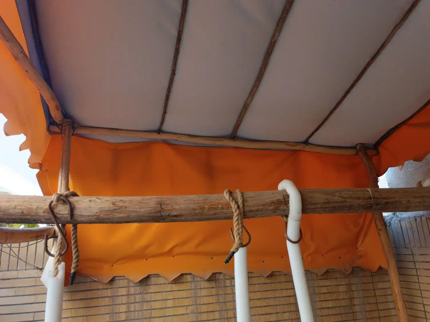 سایبان  برزنت ضخیم ضد اب و سایبان ۶ متری ریلی سبز|کوهنوردی و کمپینگ|شاهین‌شهر, عطار|دیوار