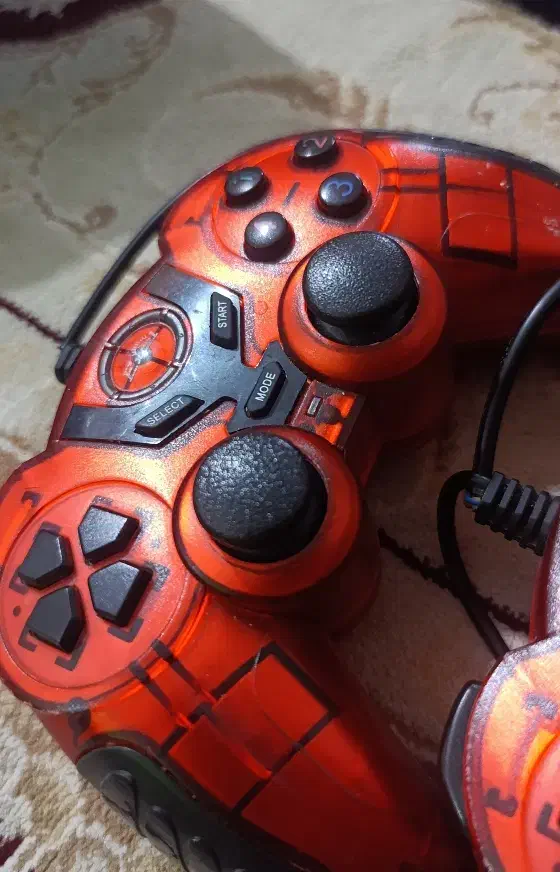 دسته بازی شوک دار کامپیوتر و لپ‌تاپ|کنسول، بازی ویدئویی و آنلاین|گرگان, |دیوار