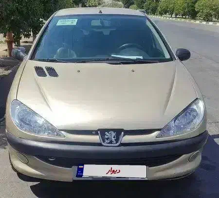 پژو 206 بژ موتور tu5 ساخت فرانسه|خودرو سواری و وانت|شیراز, محراب|دیوار