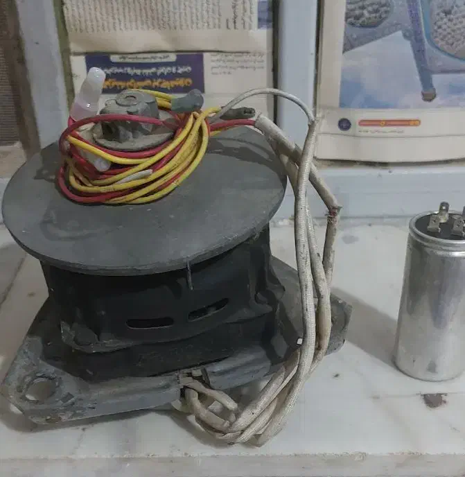 موتورلباسشویی وخشک کن وخازن لباسشویی دوقلو|ماشین لباسشویی و خشک‌کن لباس|فسا, |دیوار