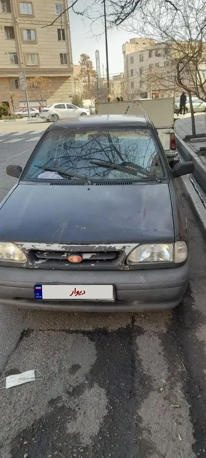 پراید سرمه ای ۸۳|خودرو سواری و وانت|تهران, دکتر هوشیار|دیوار