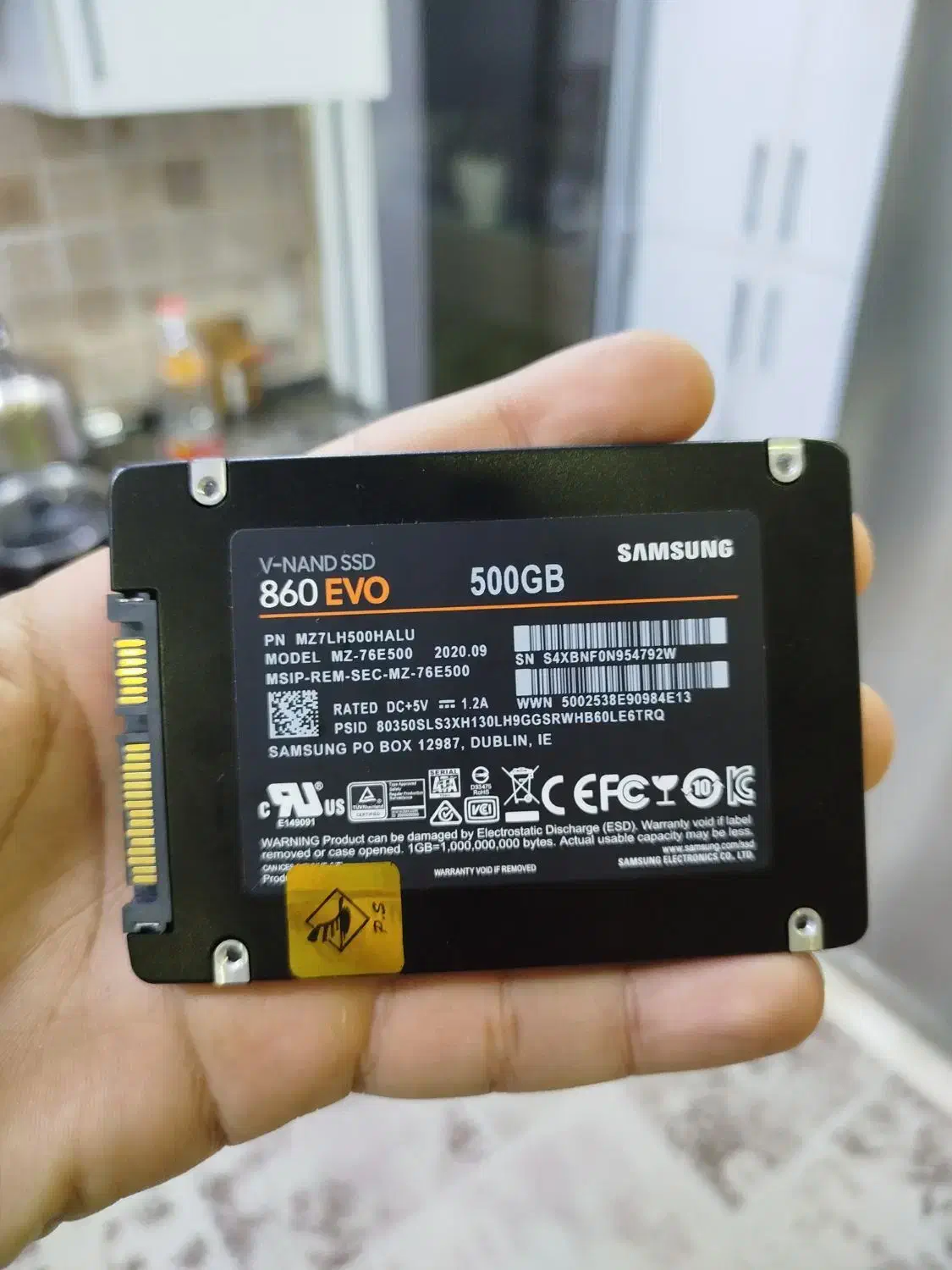 ssd samsung 500gb|قطعات و لوازم جانبی رایانه|رشت, جهاد|دیوار