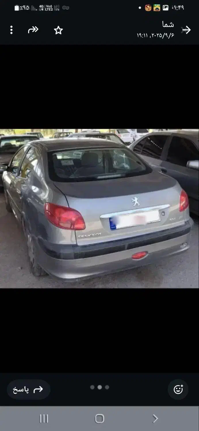 ۲۰۶ تیپ ۵ مدل ۸۹|خودرو سواری و وانت|کرمان, |دیوار