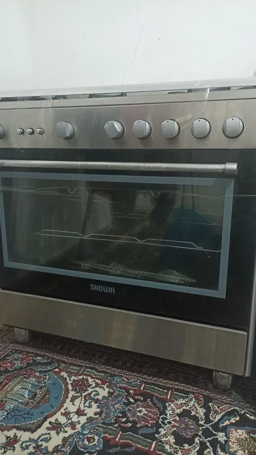 فرگاز تمام استیل مارک اسنوا|اجاق گاز و لوازم برقی پخت‌وپز|بندر ماهشهر, |دیوار