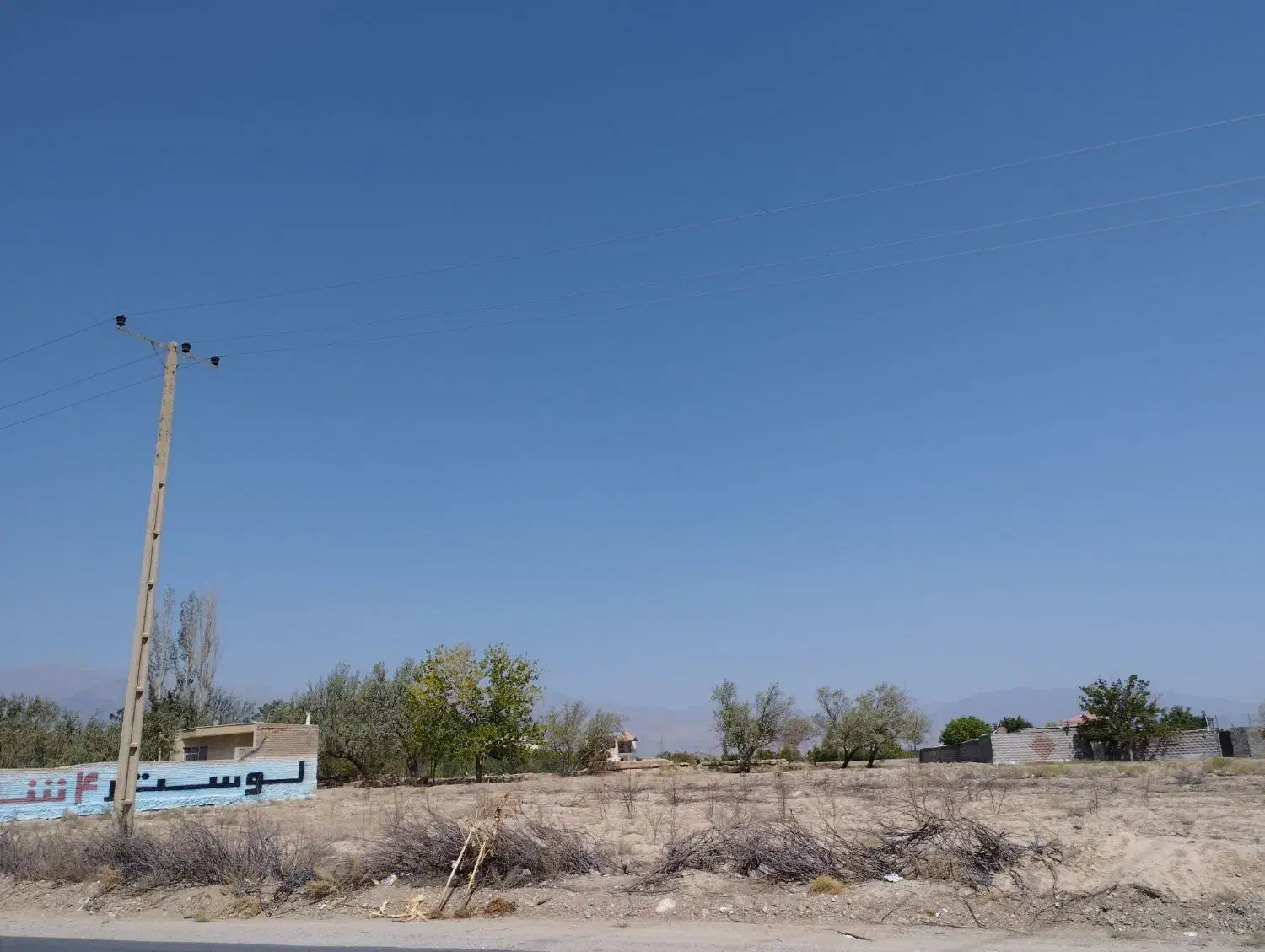 زمین بالاتر از کروبسطام|فروش زمین و ملک کلنگی|بسطام, |دیوار