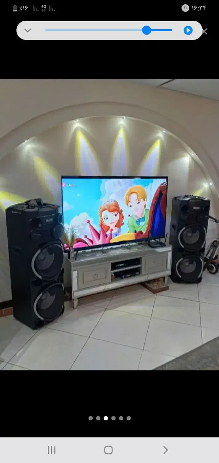 ال ای دی ۵۰ اینج جی پلاس هوشمند|تلویزیون و پروژکتور|رباط‌کریم, رباط‌کریم|دیوار