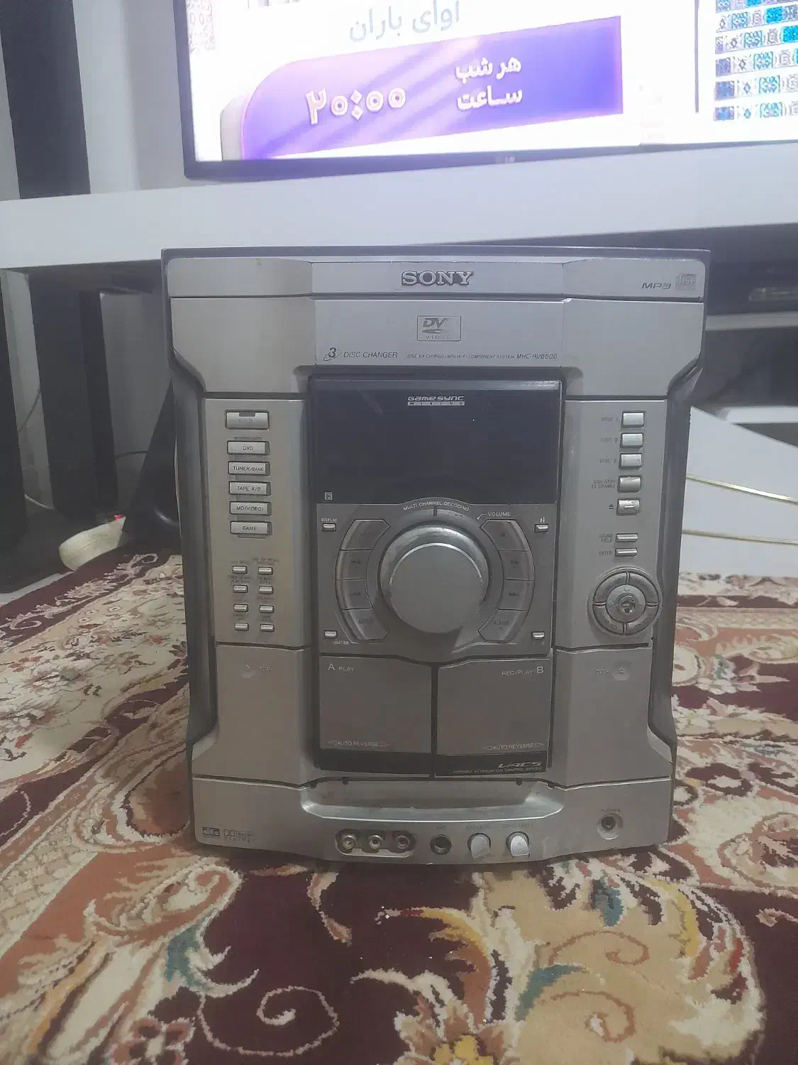 کلگی ضبط سونی....ضبط سونی|سیستم صوتی خانگی|قم, پردیسان|دیوار