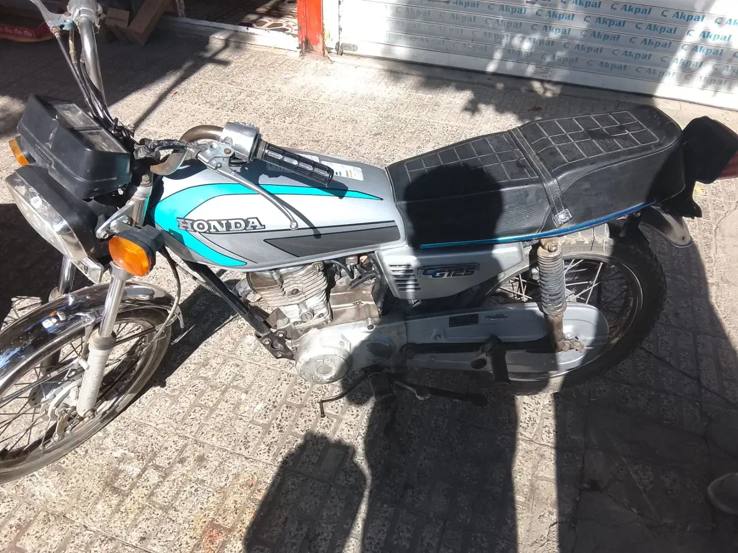 هندا125 مزایده|موتورسیکلت|اسدآباد, |دیوار