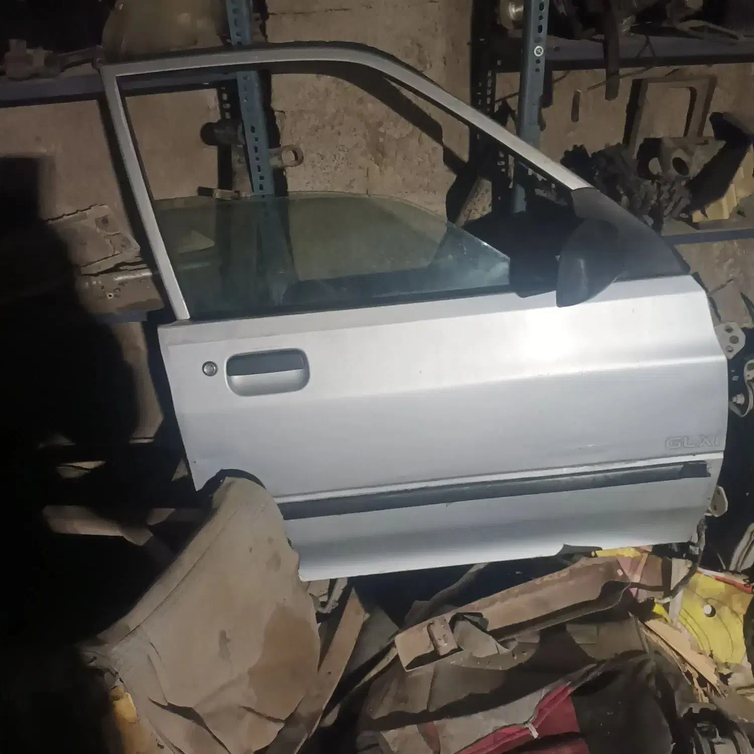 دو عدد در کامل پراید نقرهای|قطعات یدکی و لوازم جانبی|گالیکش, |دیوار