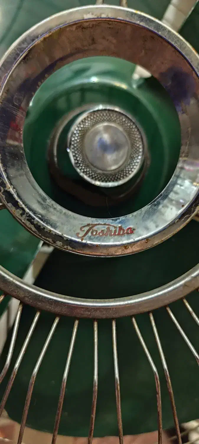 پنکه توشیبا ژاپنی|کلکسیون اشیاء عتیقه|تهران, شهرک زینبیه|دیوار