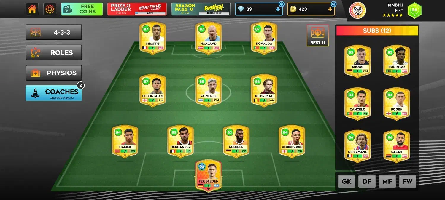 اکانت دریم لیگ 2025|کنسول، بازی ویدئویی و آنلاین|اشترینان, |دیوار