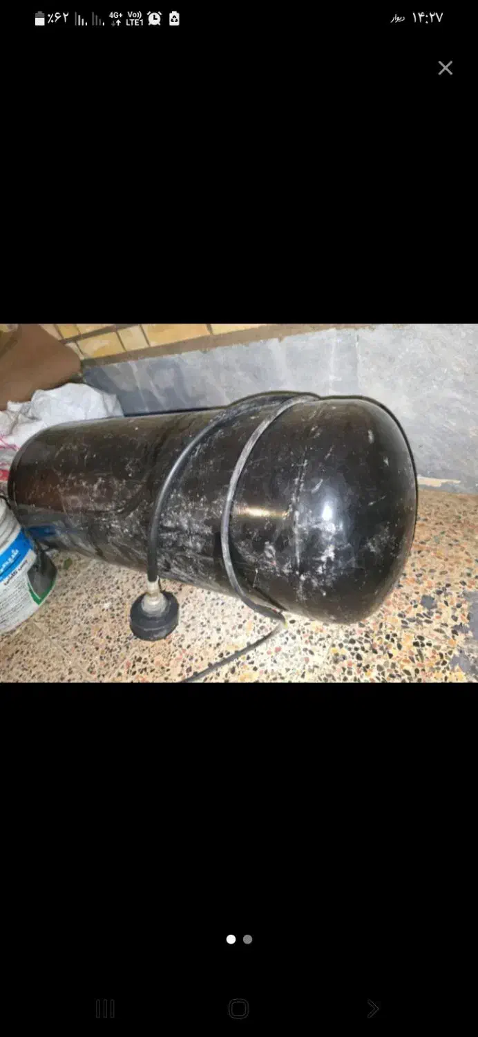 کپسول گاز LPG ۱۲۰kg|قطعات یدکی و لوازم جانبی|اهواز, مهرشهر|دیوار