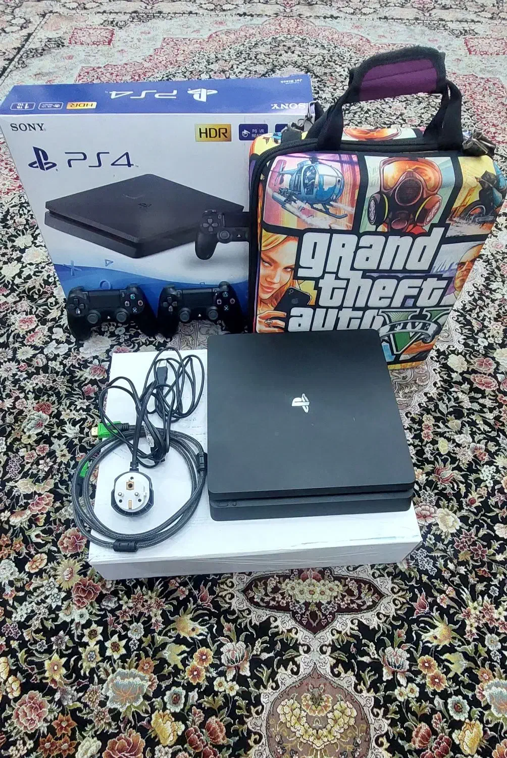 ps4 ورژن ۹ دو دسته اصلی،توضیحات کامل|کنسول، بازی ویدئویی و آنلاین|رشت, لاکانی|دیوار