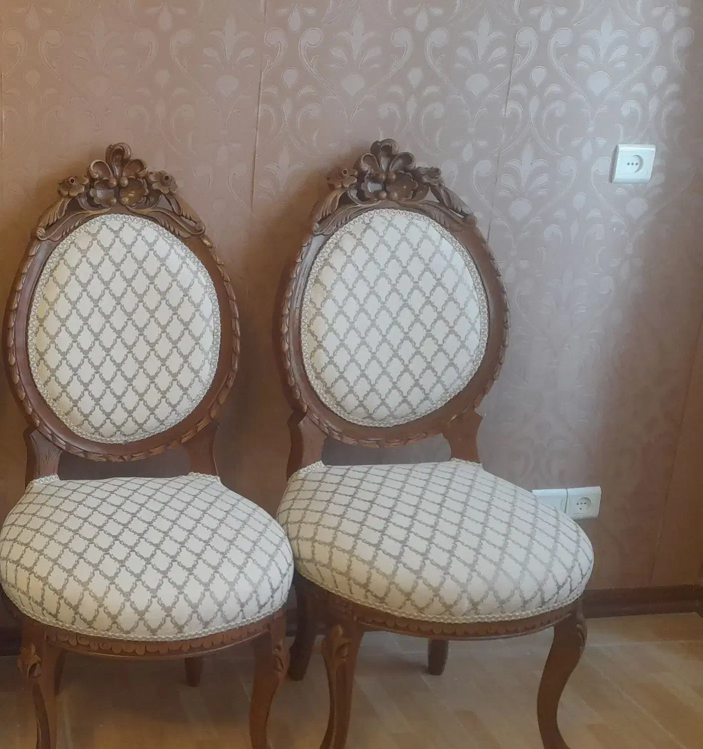 صندلی مبلی منبت|صندلی و نیمکت|مشهد, آزادشهر|دیوار