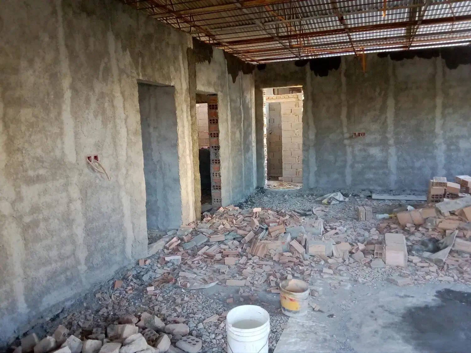 سیمان کاری و سفید کاری با پودر سنگ|خدمات پیشه و مهارت|بندر ترکمن, |دیوار