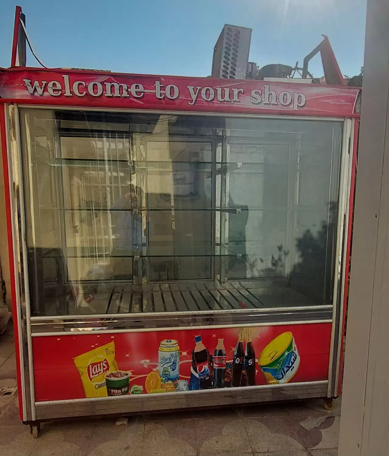 یخچال سه در فروشگاهی|یخچال و فریزر|شیراز, شیخ علی چوپان|دیوار