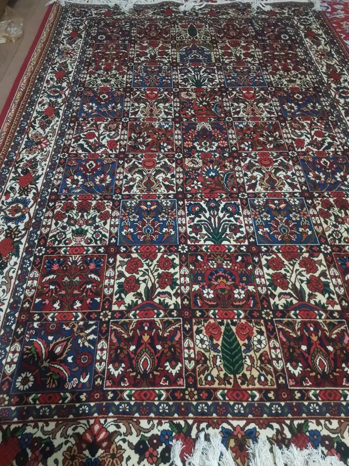 فروش فرش دستباف رنگ ثابت|فرش|سامان, |دیوار