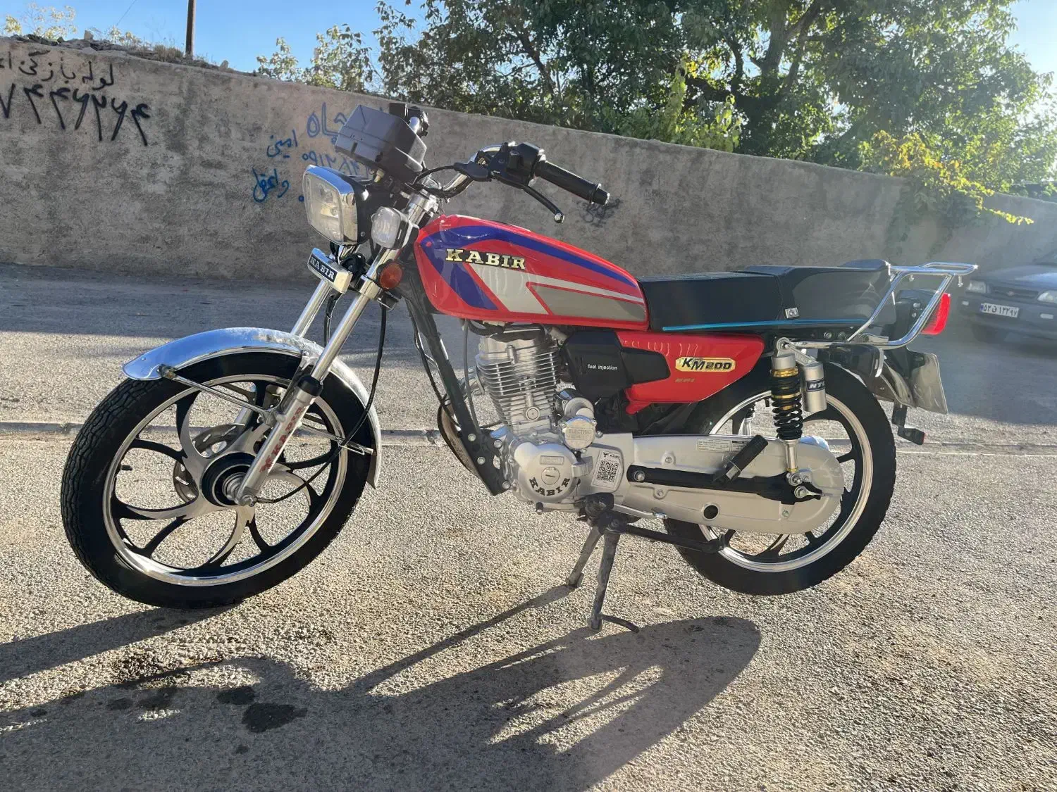 کبیر موتور 200 cc|موتورسیکلت|صائین قلعه, |دیوار