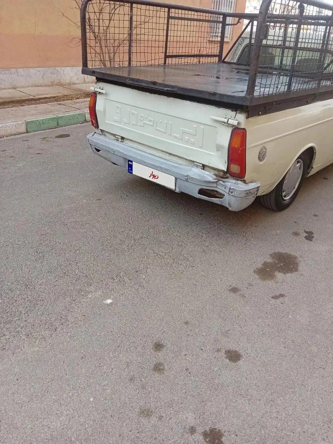 وانت پیکان|خودرو سواری و وانت|پرند, فاز ۶|دیوار