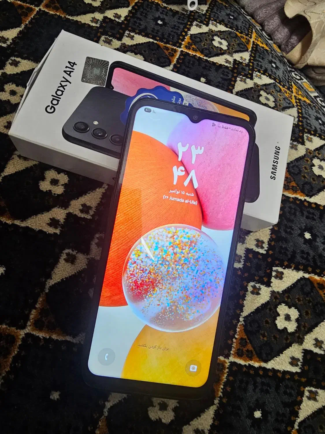 گوشی A14 تمیز بدون تعمیر حافظه ۱۲۸ رم ۶|موبایل|مشهد, کوثر|دیوار