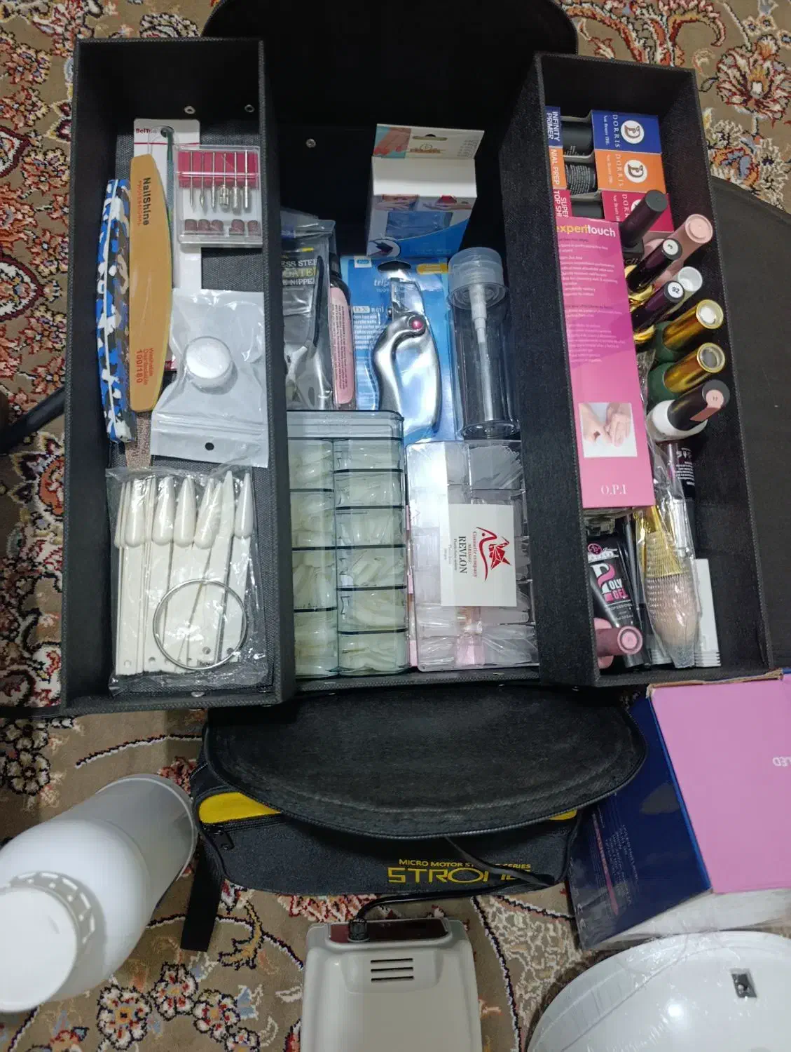 پک کامل اصلی کاشت ناخن|آرایشی، بهداشتی، درمانی|خرمآباد, |دیوار