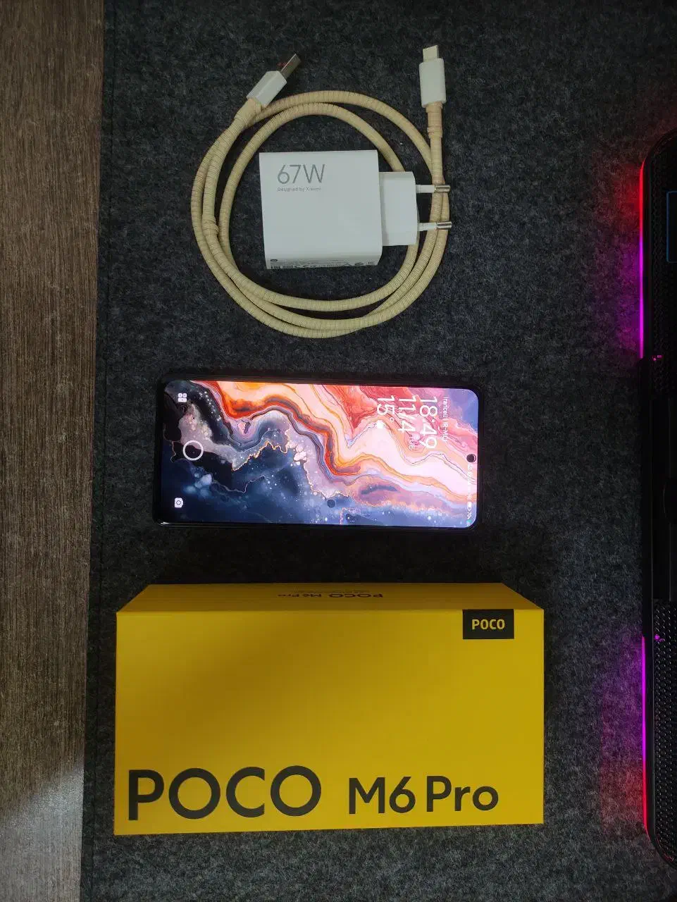Poco m6 pro 256/8|موبایل|لاهیجان, لیالستان|دیوار