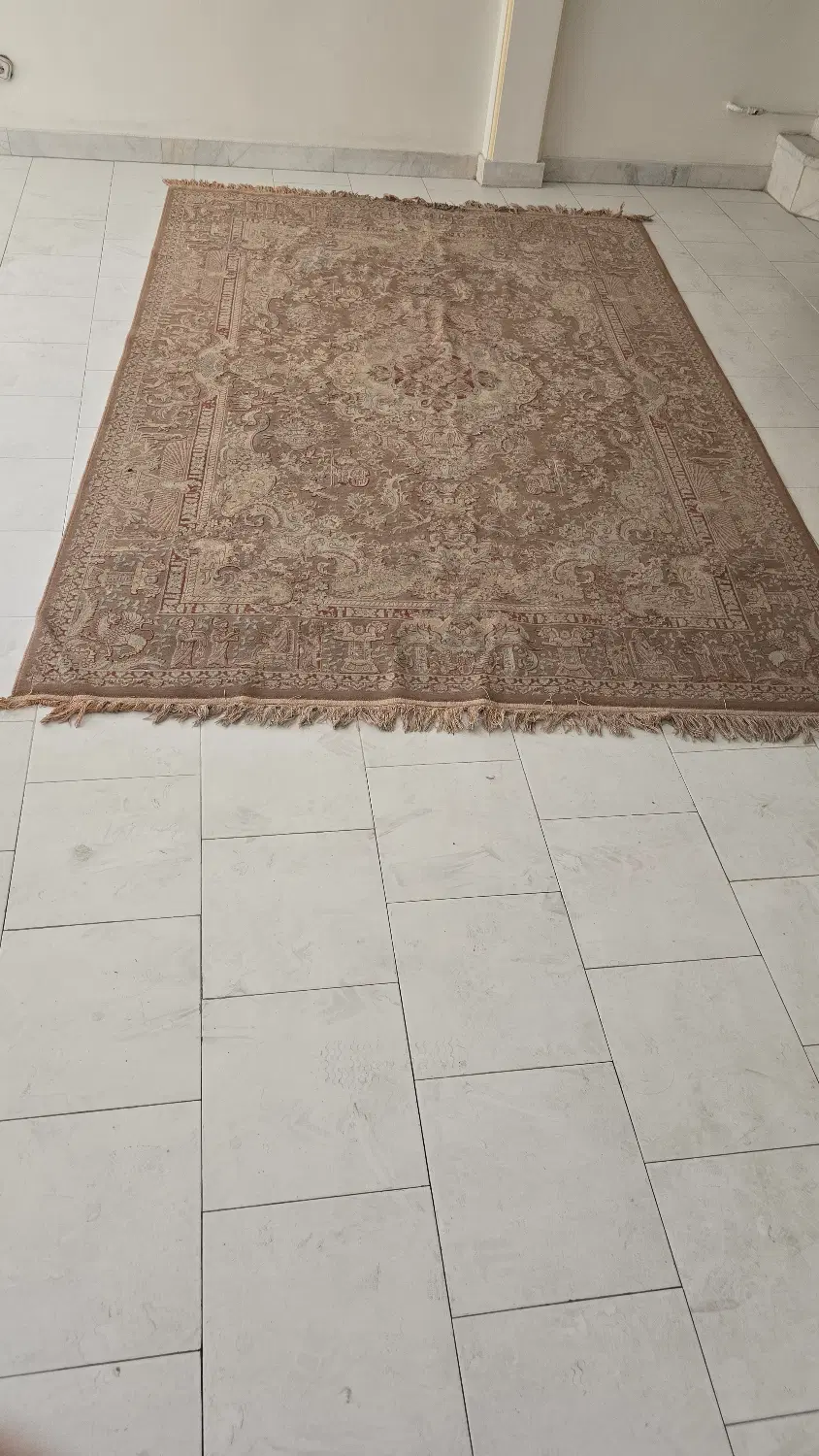 فرش ماشینی کارکرده (طرح هخامنشی بلژیکی)|فرش|تهران, شمسآباد|دیوار