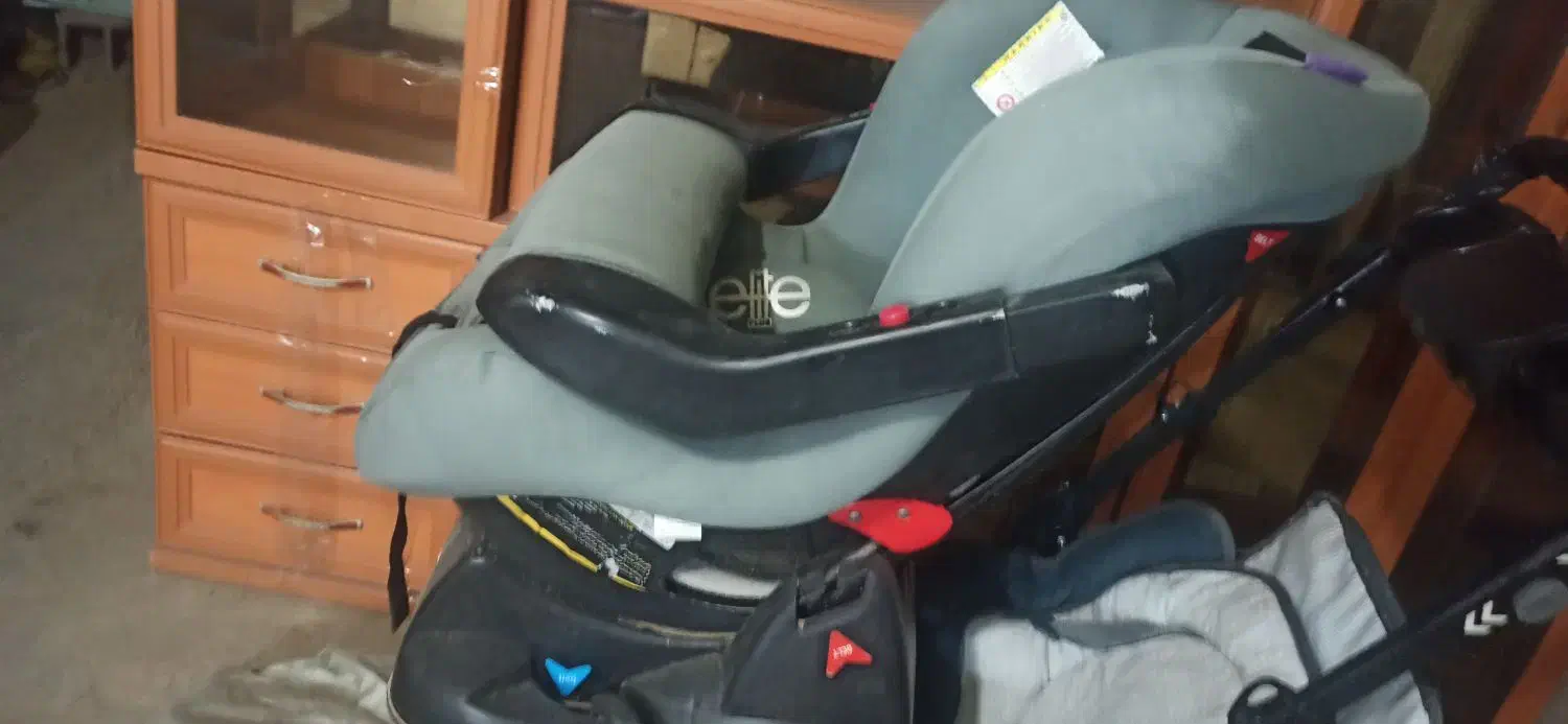 صندلی ماشین و کالسکه کودک در حدنو|کالسکه و لوازم جانبی|قرق, |دیوار