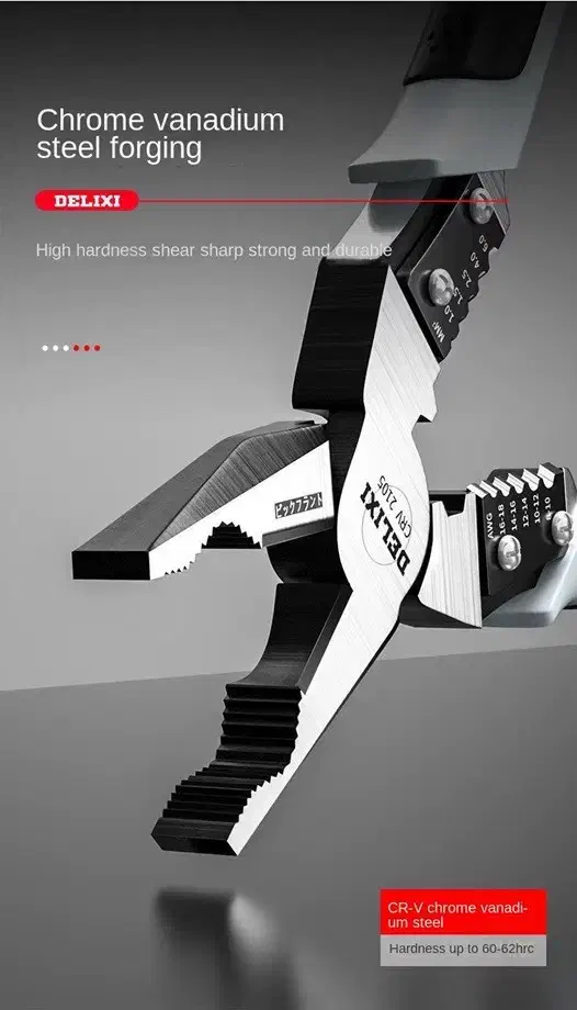 انبردست دلیکسی مدل CR-V 2105 سایز 9 اینچ Delixi|ابزارآلات|شیراز, ملاصدرا|دیوار