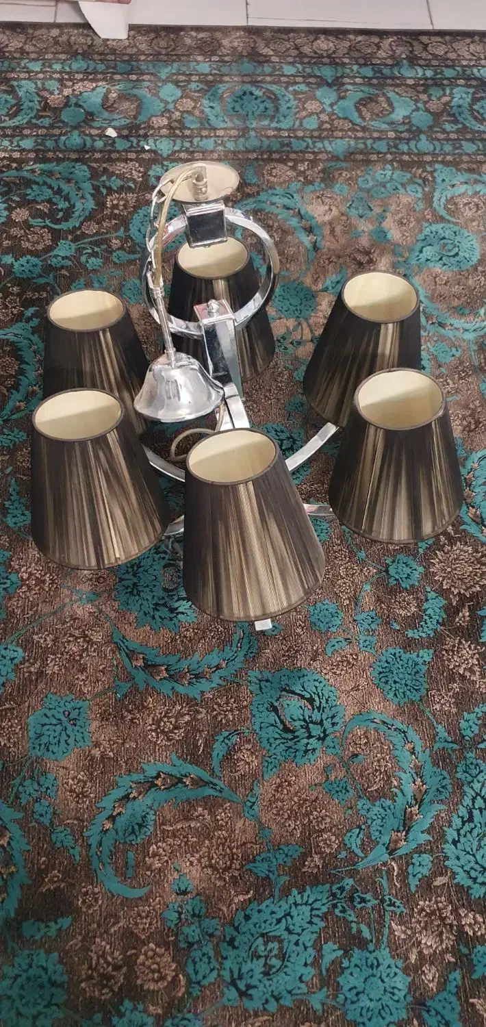 لوستر ۶شعله|لوستر و چراغ آویز|تهران, نارمک جنوبی|دیوار