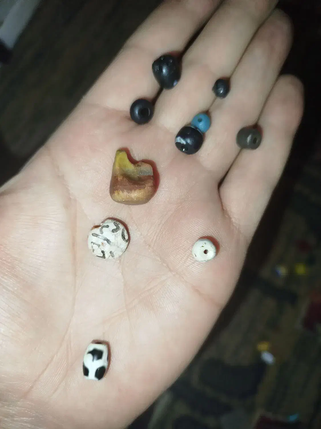 مهره اصل بودایی مهرها اصل انرژی|کلکسیون اشیاء عتیقه|کرمان, |دیوار