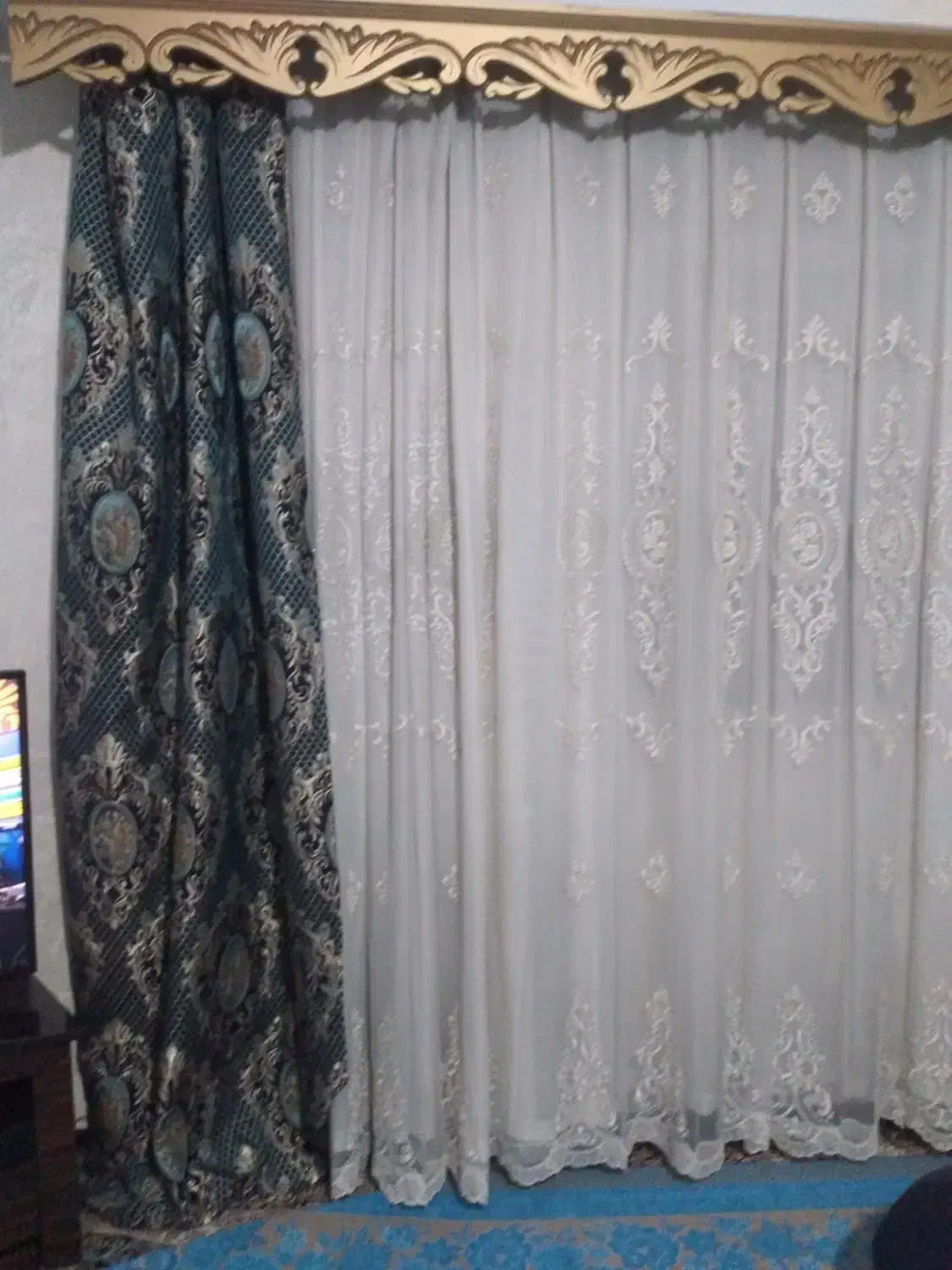 دوعددوالون خوشگل وشیک|پرده، رانر، رومیزی|تهران, کیانشهر|دیوار