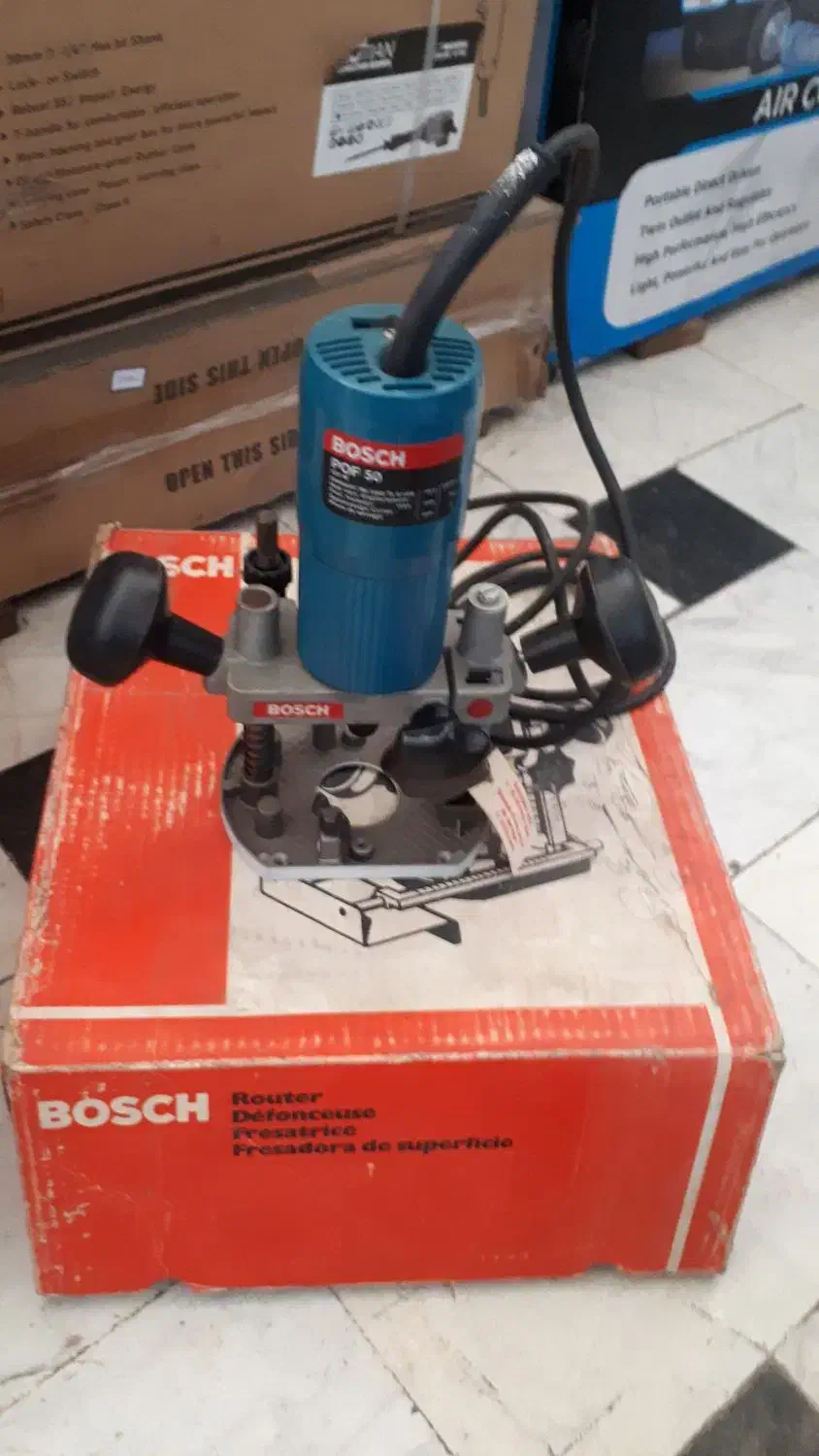 فرز لبه زن بوش  اصل  المان|ابزارآلات|رشت, حافظ آباد|دیوار