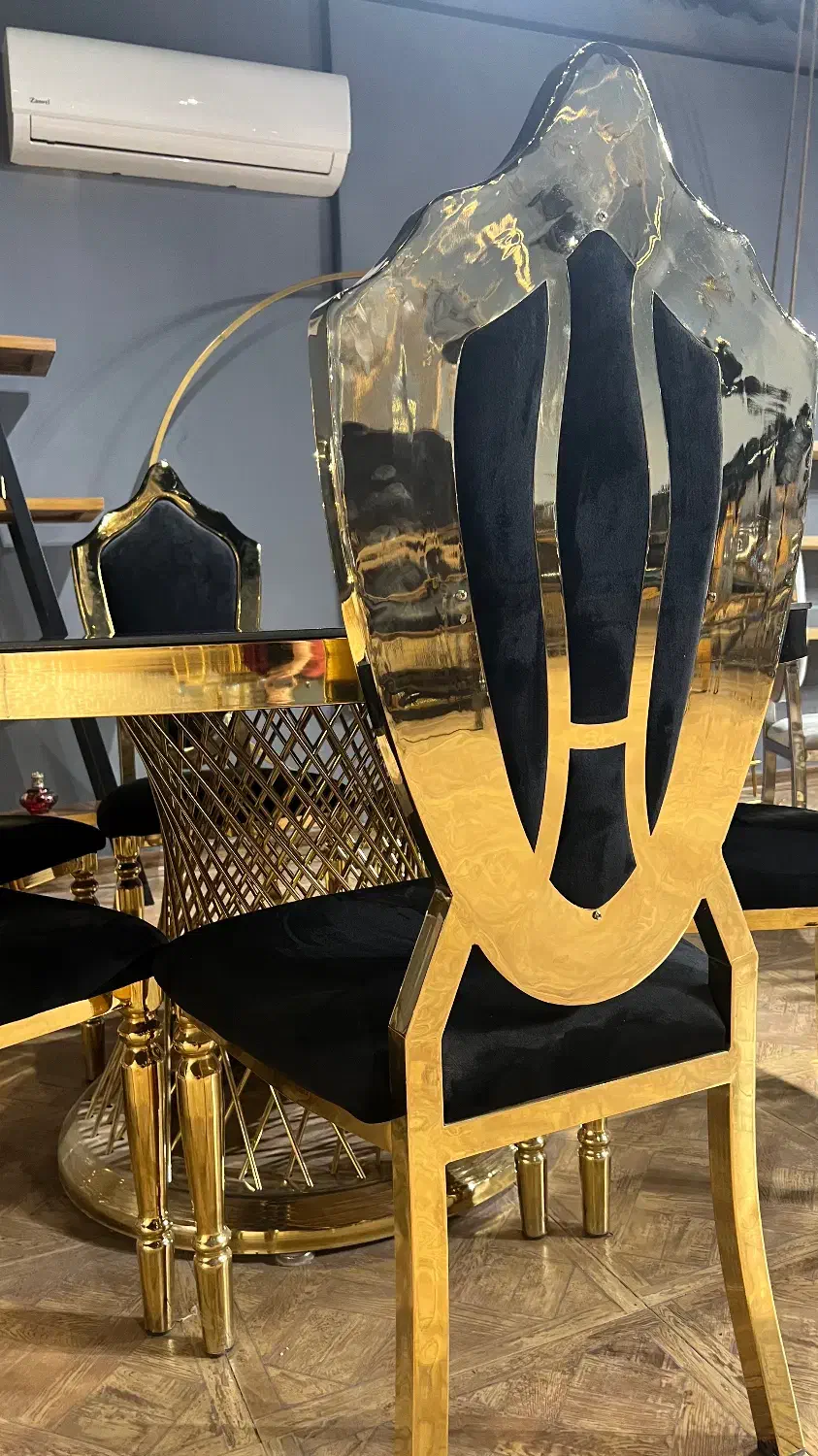 صندلی تالار پشت cnc|میز و صندلی غذاخوری|تهران, شوش (باغ آذری)|دیوار