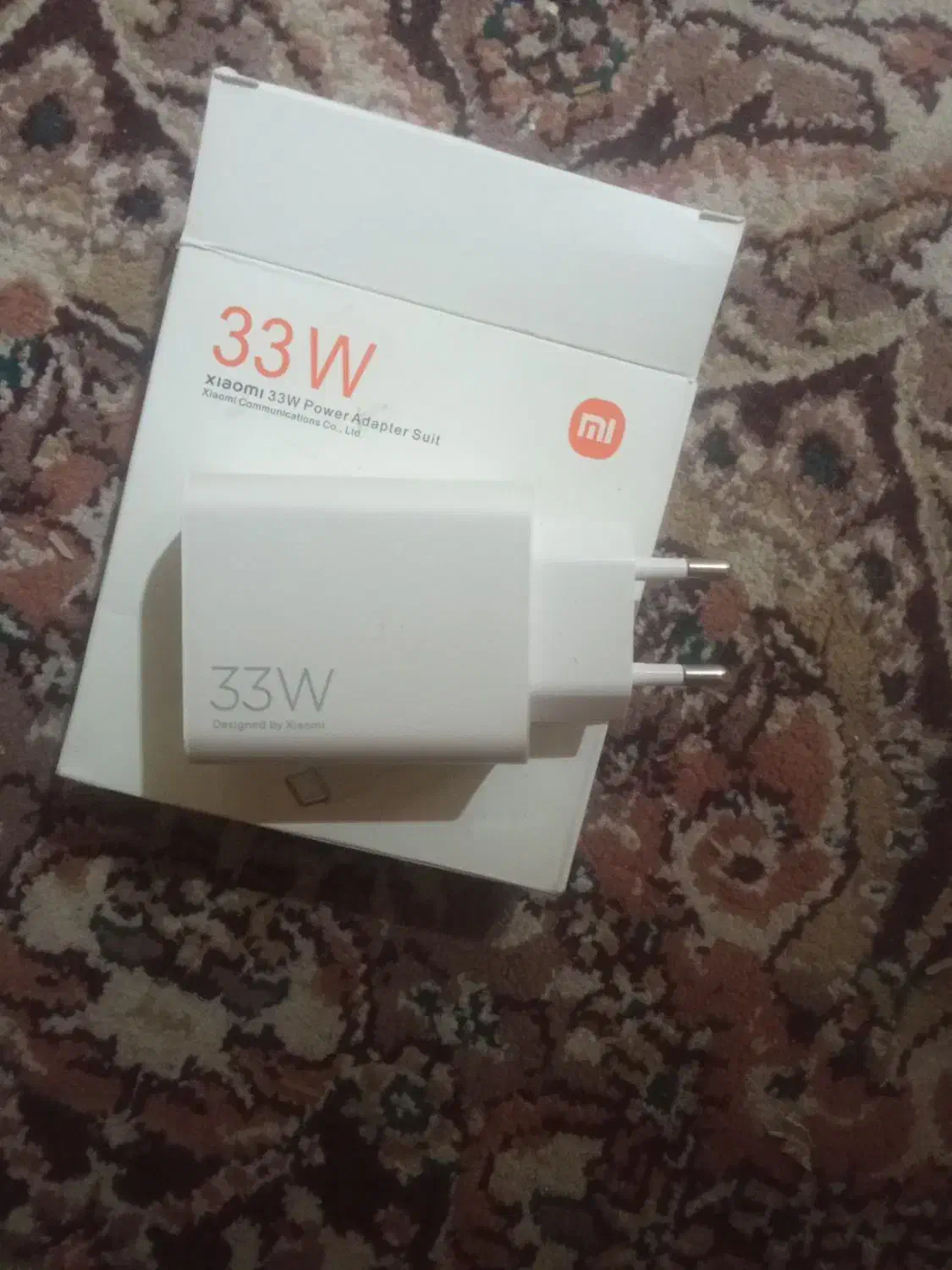 آداپتور با سیم شارژTPC شیائومی 33وات اصلی|لوازم جانبی موبایل و تبلت|ایوانکی, |دیوار