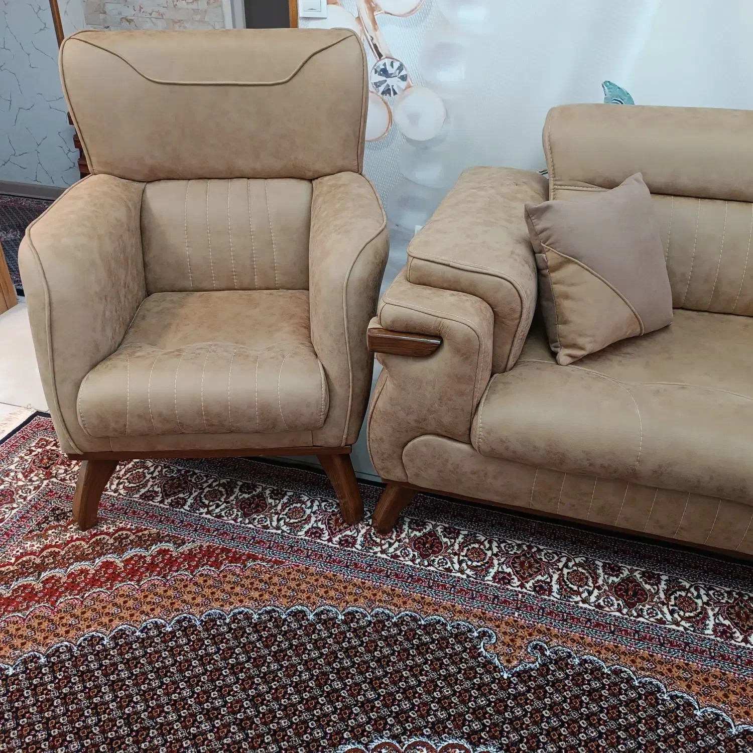 مبل راحتی ۸نفره|مبلمان خانگی و میز عسلی|سهند, |دیوار